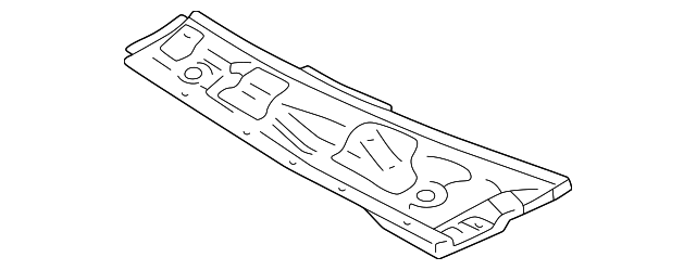 55782-AA020 COWL GRILLE, LEFT