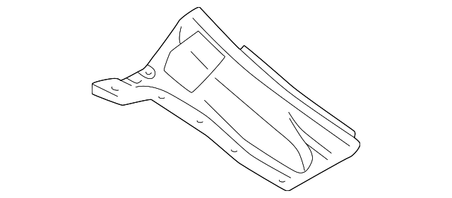 55781-AA020 COWL GRILLE, RIGHT