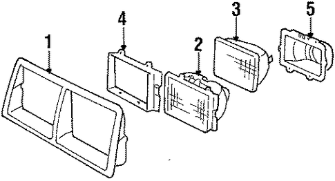 Celebrity HEADLAMP COMPONENTS