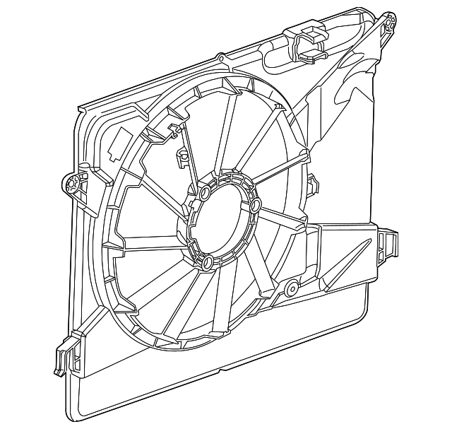 95484868 FAN SHROUD