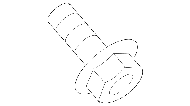 112982J209 Деталь FRONT MOUNT BRKT BOLT, LEFT