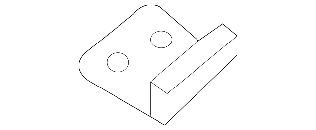 8271282Z00 Деталь DOVETAIL LATCH, LEFT