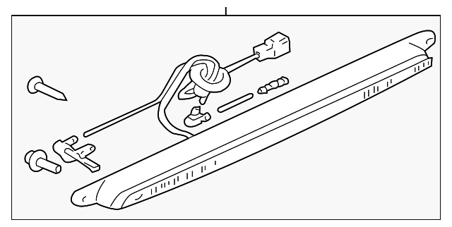 8334A008 Деталь HIGH MOUNT LAMP