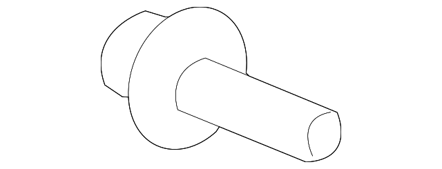 MS350026 Деталь HIGH MOUNT LAMP SCREW