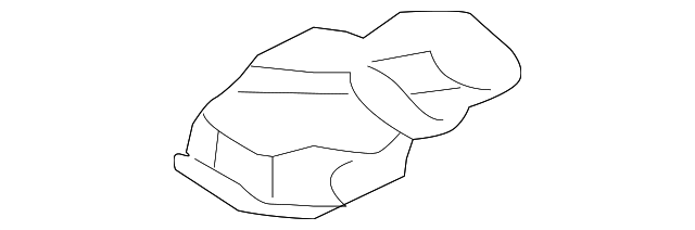 9068300254 Деталь AIR DUCT, LEFT