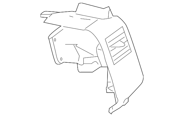 9068300454 Деталь SIDE OUTLET, LEFT