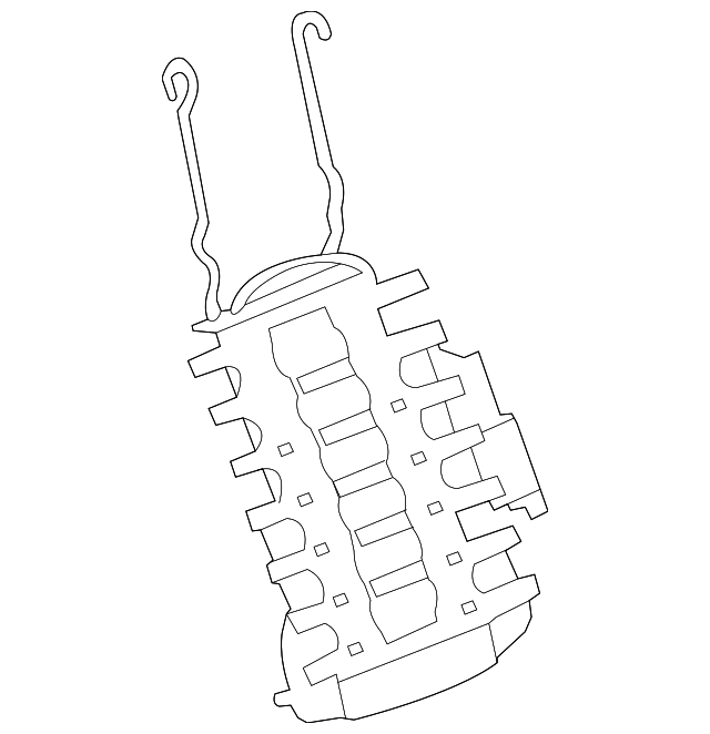 25898771 Деталь LUMBAR SUPPORT