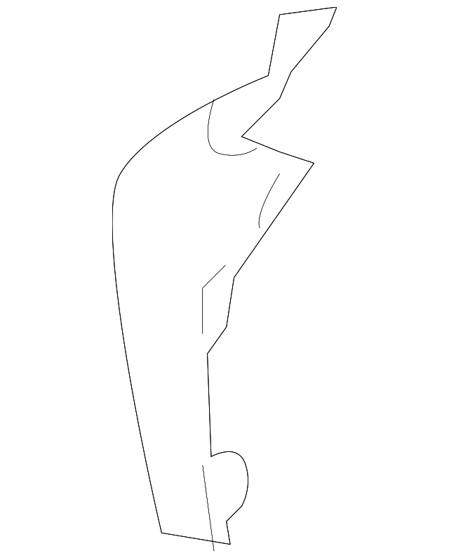 221-910-09-54-8L36 Деталь CORNER COVER, LEFT