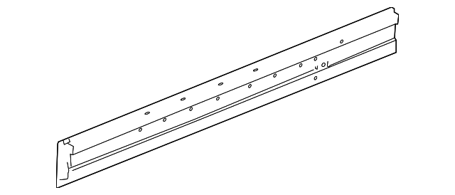 22854732 Деталь INNER ROCKER, RIGHT