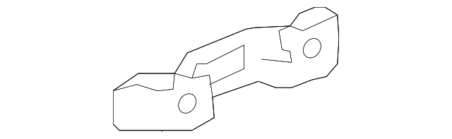 22947658 Деталь ROCKER REINF BRACKET, RIGHT