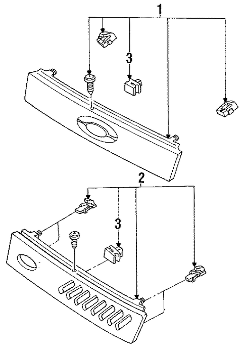 Escort GRILLE & COMPONENTS
