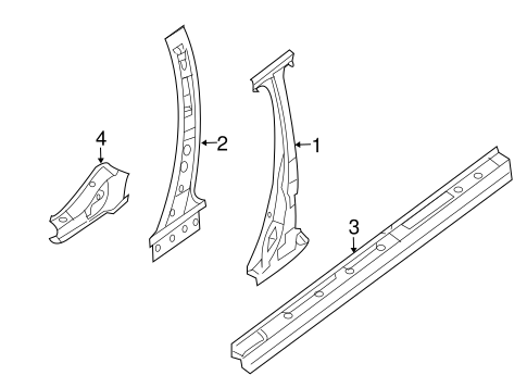 Altima CENTER PILLAR & ROCKER