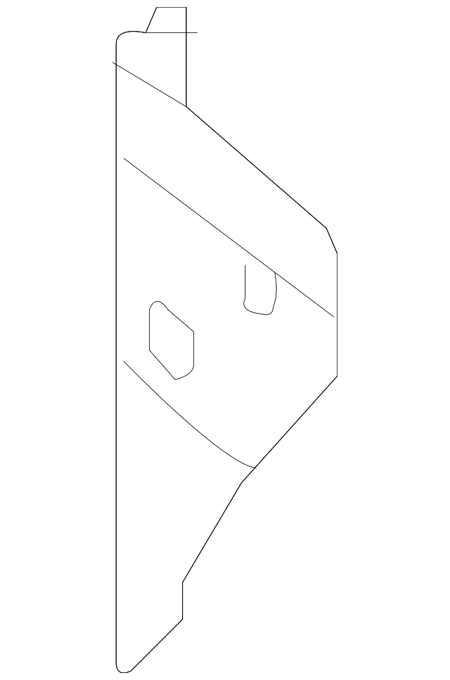 5C5-803-853 Деталь CORNER REINF, LEFT