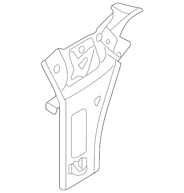 5C3809404A Деталь INNER PANEL, RIGHT