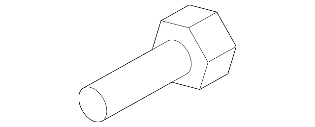 54645-2E000 Деталь STRUT BOLT, RIGHT