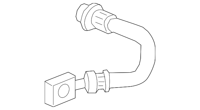 23209674 Деталь BRAKE HOSE, LEFT