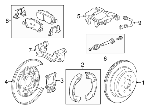 Colorado BRAKE COMPONENTS