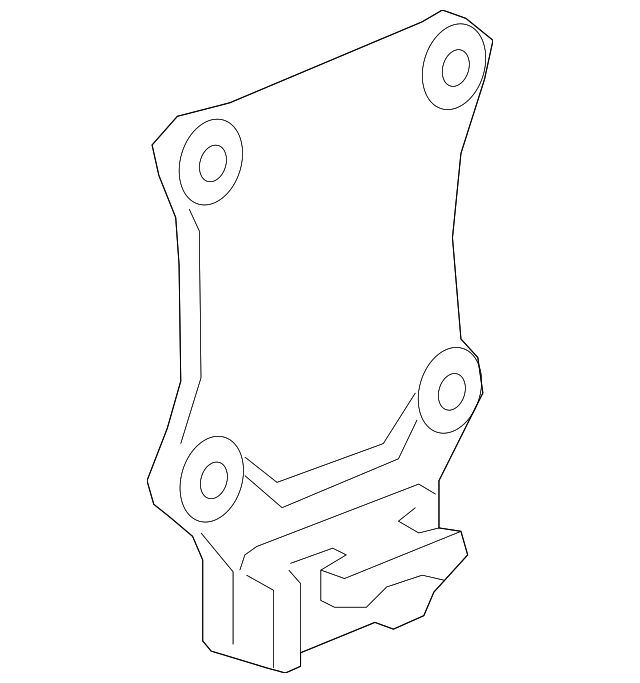23261443 Деталь ANCHOR, LEFT
