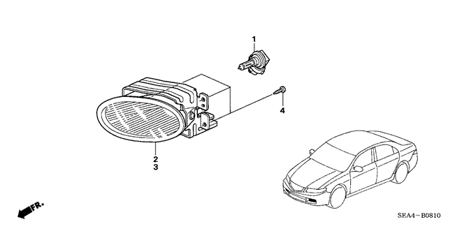 TSX SEDAN FOGLIGHT