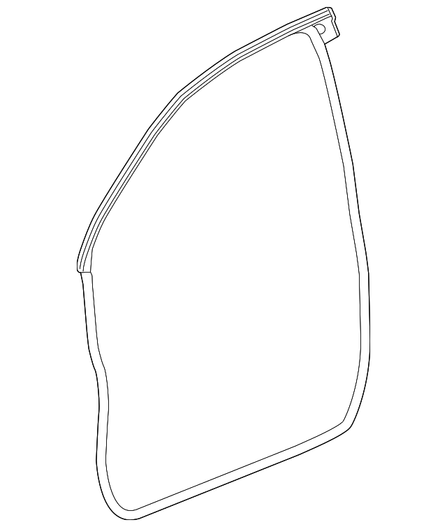 23330685 Деталь DOOR W'STRIP, RIGHT