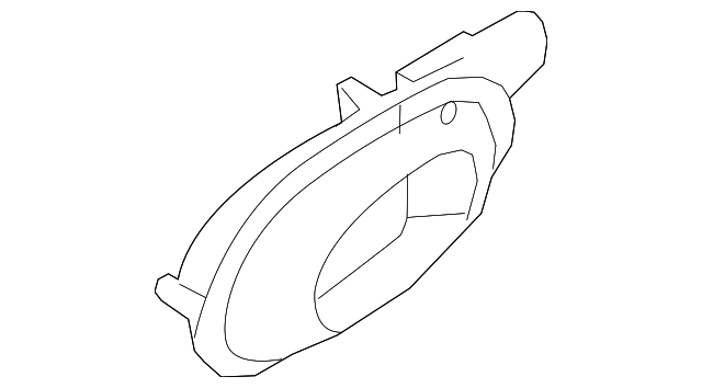 82610-B2010BF6 Деталь DOOR HANDLE, LEFT