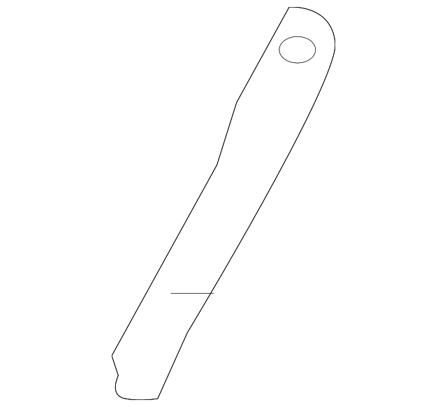 85032-1F000 Деталь FRONT BRACKET, RIGHT