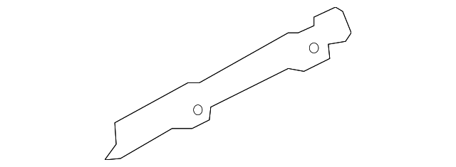 85037-1F000 REAR BRACKET, LEFT