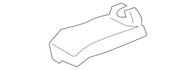 72124-48080-C0 Деталь TRACK END COVER, LEFT
