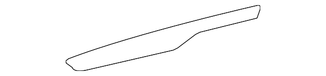 20822850 Деталь UPPER MOLDING, LEFT
