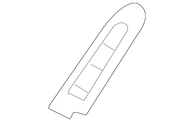 15867894 Деталь SWITCH BEZEL, LEFT