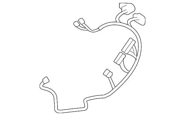 20845901 Деталь WIRE HARNESS, LEFT