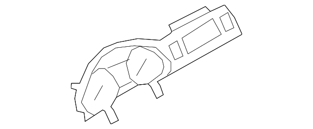 4L1-857-115-H-R66 Деталь CLUSTER TRIM