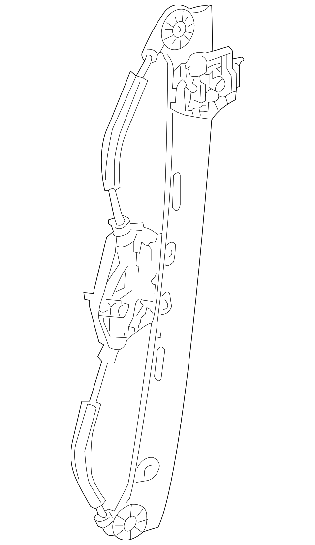 51-35-3-448-251 Деталь WINDOW REGULATOR, LEFT