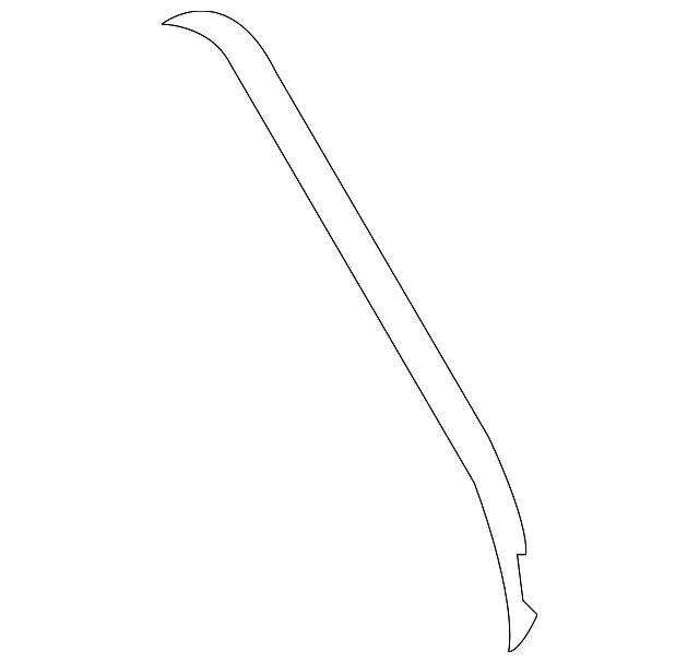 51-35-3-400-863 Деталь WINDOW FRAME SEAL, LEFT