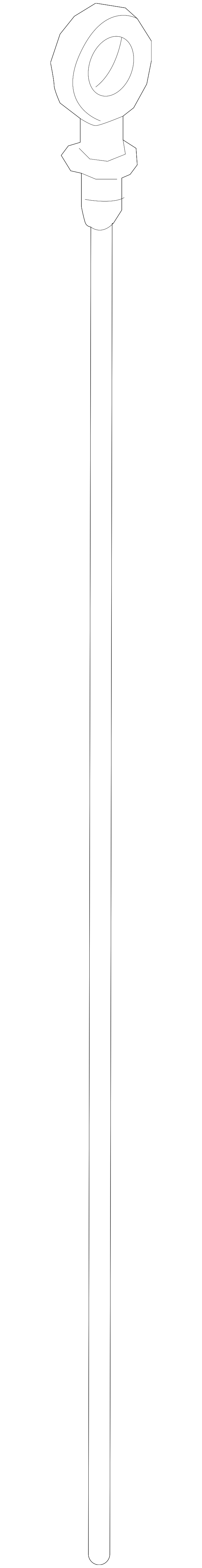 CP9Z-6750-B DIPSTICK