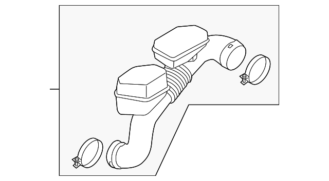 28140-2P200 Деталь INTAKE HOSE