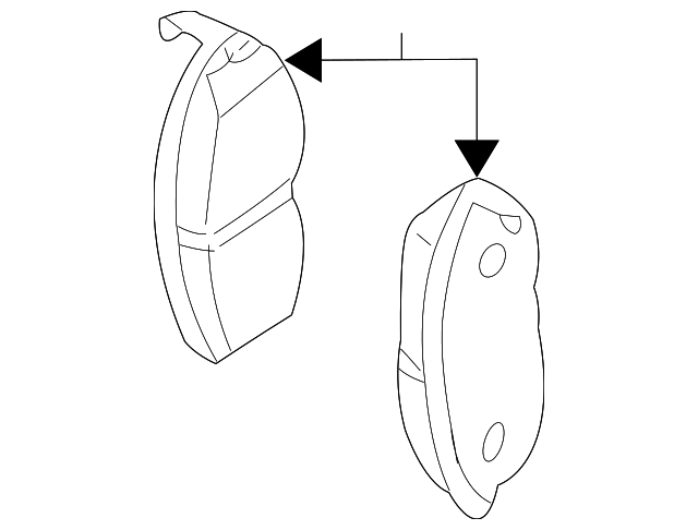 41060-AU091 BRAKE PADS