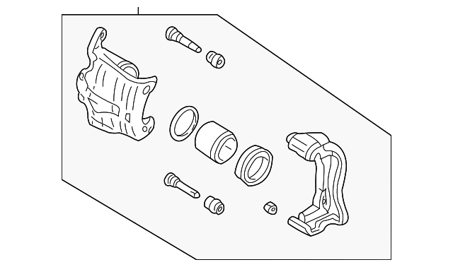 41011-AU002 CALIPER, LEFT