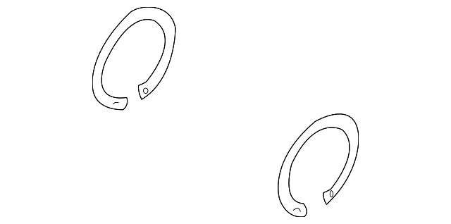 40214-05U00 WHEEL BEARING SNAP RING, LEFT