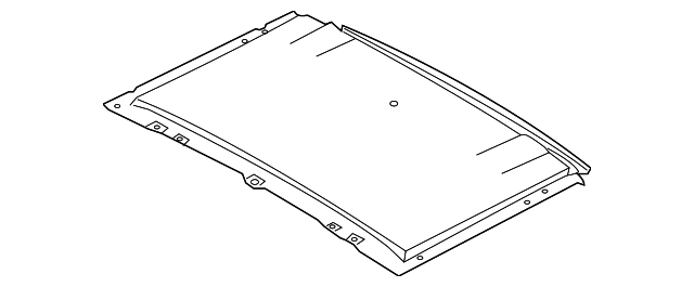 G3114-1AAMB Деталь REAR ROOF PNL