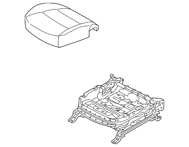 88108-B8000-R5X Деталь CUSHION ASSY