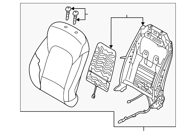88308-B8000-R5X Деталь SEAT BACK ASSY