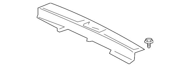 MR627188 REAR PANEL TRIM