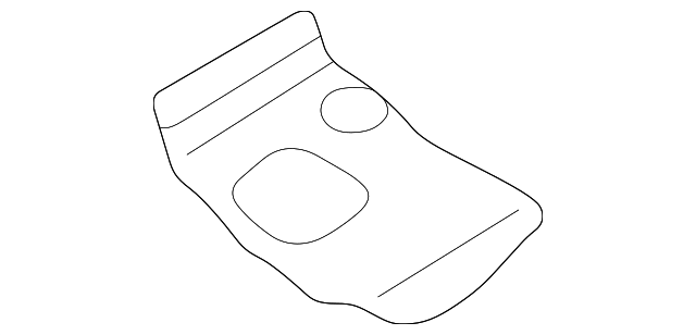 52146AA100 Деталь FRONT FLOOR PAN REINFORCEMENT, RIGHT