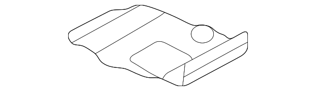 52146AA110 Деталь FRONT FLOOR PAN REINFORCEMENT, LEFT