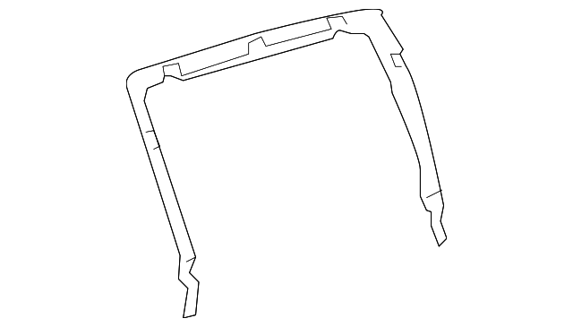 55416-52030-B0 Деталь CENTER DUCT RETAINER