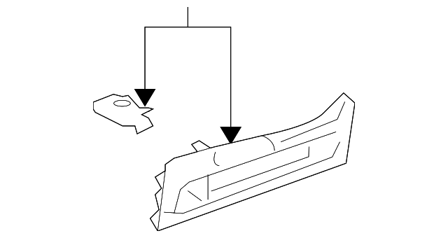 55611-52160-B0 Деталь STORAGE TRAY