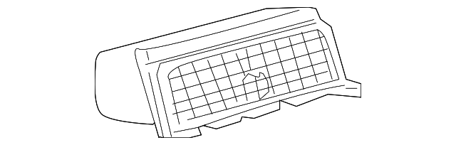 55670-52040-B0 Деталь CENTER DUCT