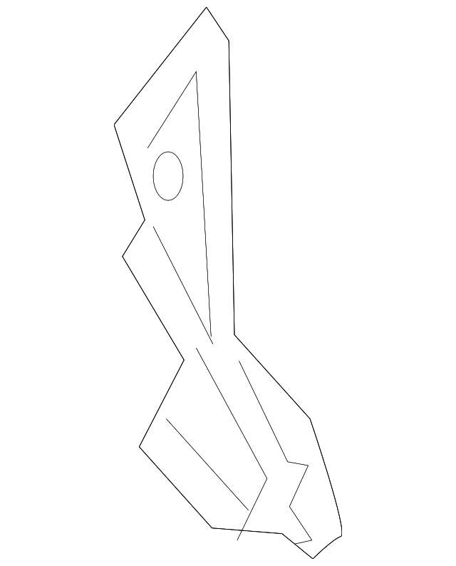 51572SG1609P Деталь PILLAR REINF, RIGHT
