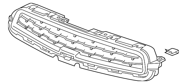 94560930 Деталь UPPER GRILLE